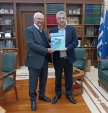 THE REGIONAL GOVERNOR OF CRETE RECEIVES THE AMBASSADOR OF CUBA