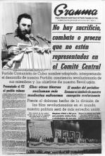 Conquistando un sueño: el primer Comité Central, el Periódico Granma y la carta de despedida del Che (+ Video, capítulo 4)