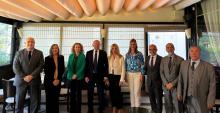 Encuentro del GRULAC con la presidente de la Cámara de Comercio e Industria de Atenas