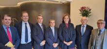 ENCUENTRO CON PRESIDENTA DE LA COMISIÓN PERMANENTE DE DEFENSA NACIONAL Y ASUNTOS EXTERIORES DEL PARLAMENTO HELÉNICO