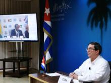 Cuba participates in the Forty-fourth Ministerial Meeting of the Group of 77 + China.