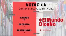 Cuban Foreign Minister cataloges the vote against blockade as a great victory
