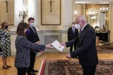 PRESENTA CARTAS CREDENCIALES NUEVO EMBAJADOR DE CUBA EN GRECIA