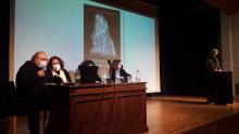 Ioannina between rainy and snowy: warm 8th. presentation of José Martí and “what is Greek”.