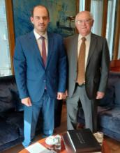 VICEMINISTRO DE RELACIONES EXTERIORES RECIBE AL EMBAJADOR DE CUBA