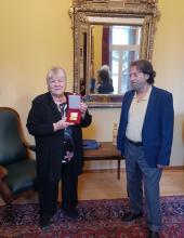 GOLD MEDAL OF THE PHILOLOGICAL ASSOCIATION OF PARNASSOS FOR THE LIFE AND WORK OF CHE