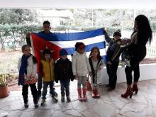 Celebrado en Atenas Aniversario del triunfo revolucion y contra el bloqueo con cubanos residentes.