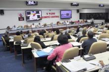 Analizó V Pleno del Comité Central del Partido importantes temas de la actualización del modelo económico y social cubano