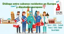 Cubans residing in Greece and Europe participate in dialogue with MEPs about the effects of the criminal US blockade against Cuba