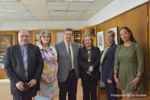 Recibe Rector de la Universidad Aristóteles de Salónica a Embajadora de Cuba