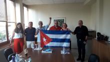 Cuba an example of humanity and solidarity, meeting at the Labour Centre in Arta, Greece Cuba an example of humanity and solidarity, meeting at the Labour Centre in Arta, Greece