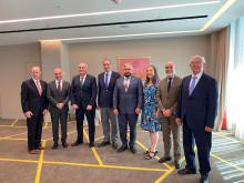 EMBAJADORES DE AMERICA LATINA Y EL CARIBE SOSTIENEN SU TRADICIONAL ENCUENTRO MENSUAL.