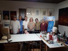 Solidaridad con Cuba en Salamina, Grecia 