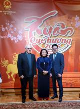 Celebran en Embajada de Vietnam tradicional recepción del Tet