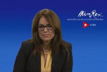 Statement by Yaira Jiménez Roig, Director of Communications of the Ministry of Foreign Affairs of Cuba