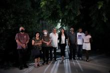 Solidarity with Cuba in Greece and condemnation of the blockade in presentation of Guillen's book.