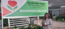 Secretaria de Estado de Guinea Bissau Maimuna Baldé participa en la V Convención de Salud La Habana 2025.
