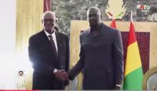 Presenta Embajador de la República de Cuba sus Cartas Credenciales al Presidente de la República de Guinea