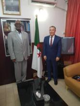 Sostienen encuentro embajadores de Cuba y Argelia en Conakry Sostienen encuentro embajadores de Cuba y Argelia en Conakry