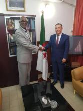 Rencontre des ambassadeurs de Cuba et d'Algérie à Conakry