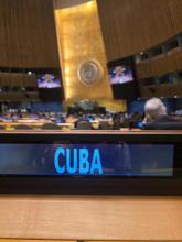 Cuba reiteró en la ONU la denuncia sobre la erosión del multilateralismo y condena a la agresión de EE.UU. contra Venezuela. Cuba reiteró en la ONU la denuncia sobre la erosión del multilateralismo y condena a la agresión de EE.UU. contra Venezuela.