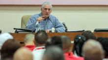 Presidente Díaz-Canel clausura el XXII Congreso de la CTC: Unidad obrera y transformaciones económico-sociales para salvar la Revolución