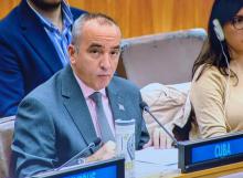 Cuba reiteró la importancia del fortalecimiento del marco de los tratados internacionales y denunció la nueva escalada de la agresión de EEUU contra Cuba.
