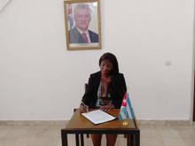 Des diplomates cubains accrédités en Guinée Conakry se joignent à la campagne de solidarité avec le Venezuela
