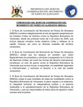 Communiqué des pays non alignés