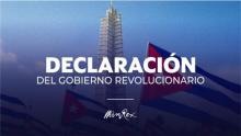 Declaración del Gobierno Revolucionario de Cuba