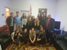 Embajada de Cuba en el Reino de los Países Bajos recibe estudiantes de la Universidad de Leiden que realizaron visita a Cuba