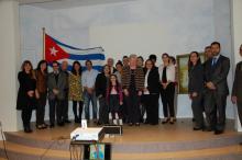Embajada de Cuba en el Reino de los Países Bajos celebró aniversario 165 del natalicio de José Martí junto a la Asociación Hispánica de La Haya
