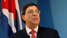 Cuban Minister of Foreign Affairs, Bruno Rodríguez Parilla. Foto: @CubaMINREX / Twitter