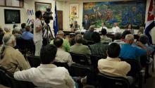 Lleno completo en la Casa Francisco Morazan por el 164 aniversario del natalicio de José Martí