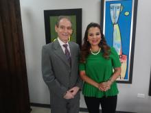 Designada Presidencial con el Embajador de Cuba en Honduras