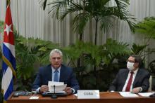 Statement by Miguel Díaz-Canel Bermúdez, president of the Republic of Cuba for the Online Summit of the Non-Aligned Movement in response to COVID-19