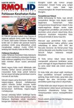 Medicina cubana frente al COVID -19 hace eco en Indonesia