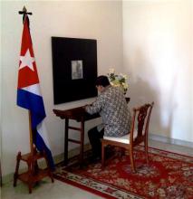 Vicepresidente de la Cámara de Representantes de Indonesia firmó el Libro de Condolencias por la muerte de Fidel
