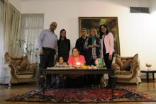 The Embassy of Cuba in Iran celebrated April the 4th with joy