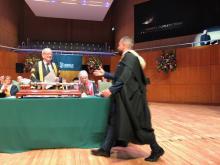Se gradúa de Máster en Turismo Internacional por la Universidad de Limerick el Licenciado Antonio Rivero Gonzalez.