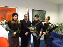Celebra colectivo de la Embajada cubana el Día Internacional de la Mujer.