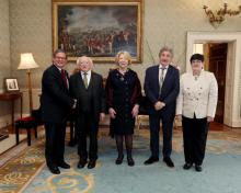 Presidente de Irlanda envía fraternos saludos al pueblo y al Presidente Miguel Díaz-Canel Bermúdez.