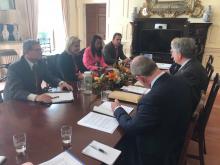 Desarrollan Cancillerías de Cuba e Irlanda sesión de conversaciones bilaterales.