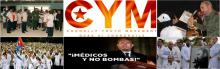 The Cuban Ambassador to Ireland holds a conference with members of the Connolly Youth Movement.