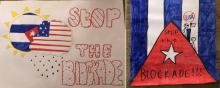 Las hermanas irlandesas Erin, Niamh y Eimear, nos envían sus dibujos para enriquecer nuestra colección No Más Bloqueo.