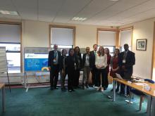 Cuban delegation visits the Central Statistics Offices and the Bank of Ireland.