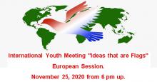 International Youth Meeting --Ideas which are flags--.
