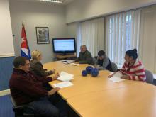 The Cuban Diplomatic Mission in Ireland debates the draft Families Code.