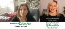 Congratulations to the Cuban Woman of the top leaders of the Sinn Fein Party.