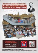 Declaración Final del I Encuentro de Cubanos en Europa contra el Bloqueo.